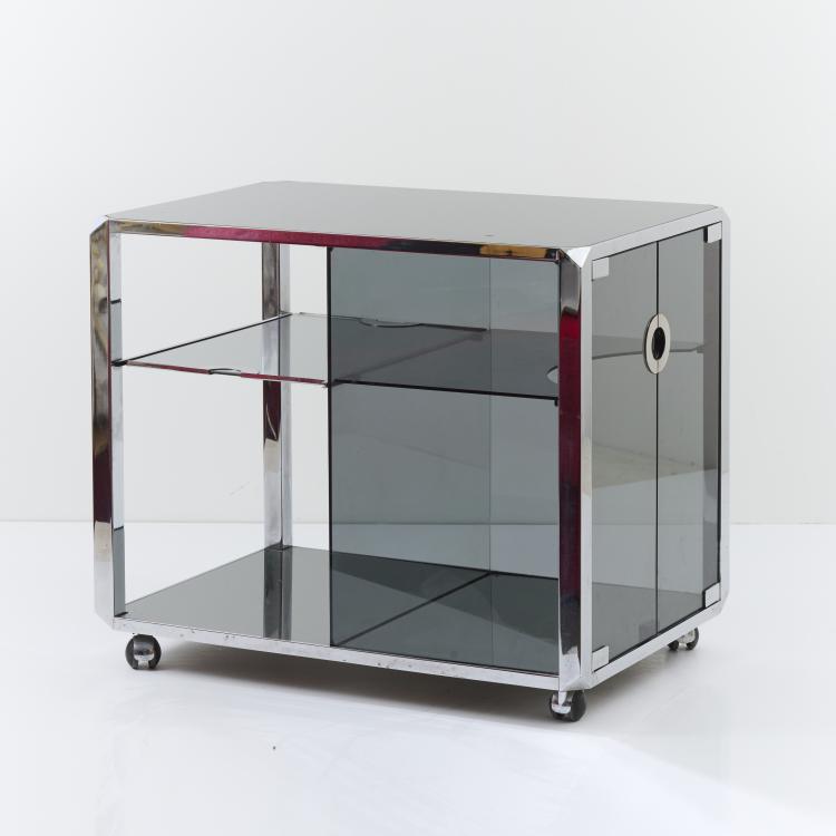 Hauptbild zu Objekt, Liquor cabinet, c. 1965, Willy Rizzo, Sabot, Mario, Udine, 169A 80