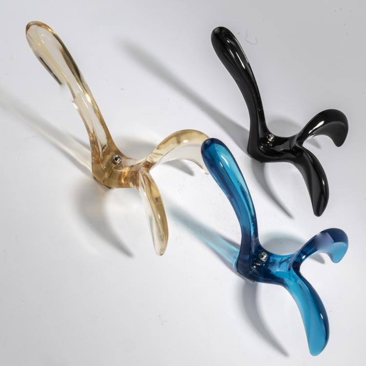 Bild 1 zu Objekt, Drei Kleiderhaken 'Homage to the Orengo House', Turin, 1949, Erotico, Italien f&uuml;r Galleria Colombari, Mailand, 169C 535