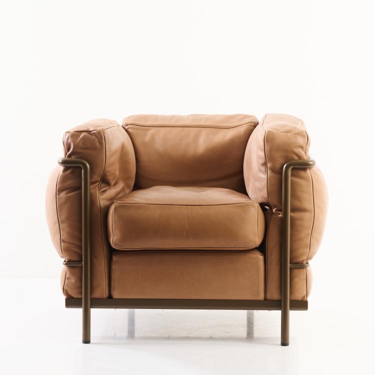 Bild 7 zu Objekt, 'LC 2' easy chair, 1928, Pierre Jeanneret,Charlotte Perriand,Le Corbusier Charles-&Eacute;douard Jeanneret-Gris, Cassina, Mailand, 169C 451