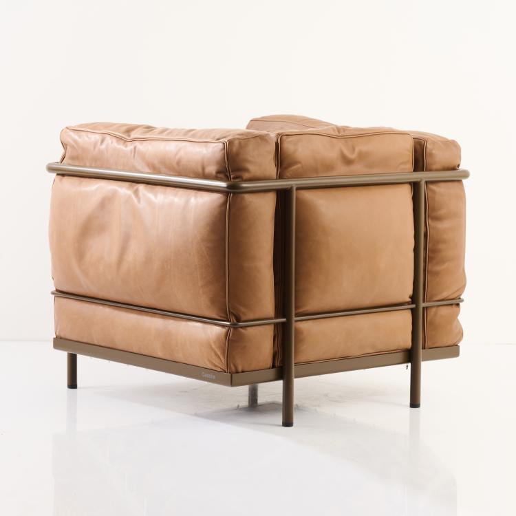 Bild 8 zu Objekt, 'LC 2' easy chair, 1928, Pierre Jeanneret,Charlotte Perriand,Le Corbusier Charles-&Eacute;douard Jeanneret-Gris, Cassina, Mailand, 169C 451