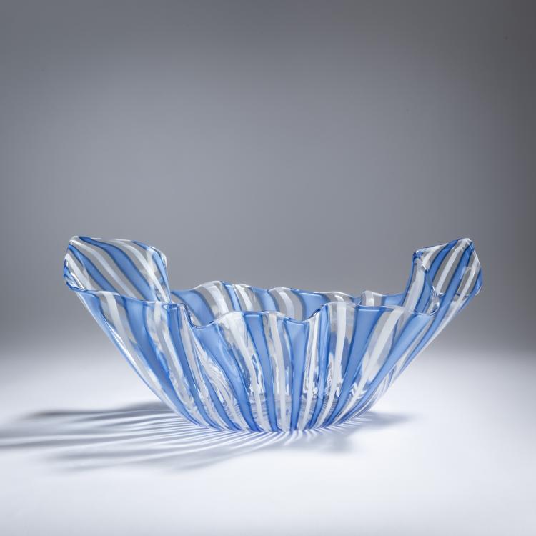Hauptbild zu Objekt, 'Fazzoletto' bowl, c. 1950, Fulvio Bianconi, Venini & C., Murano, 170C 553