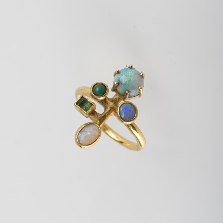 Bild 1 zu Objekt, Ring, 1970, Hermann J&uuml;nger, 169D 833