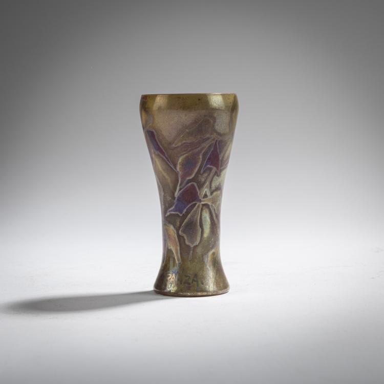 Hauptbild zu Objekt, Kleine Vase, um 1903, Am&eacute;d&eacute;e de Caranza, Caranza, Am&eacute;dee de, Paris; Copillet, H., Noyon, 168A 21