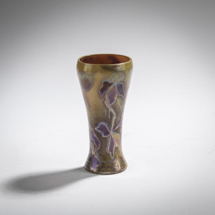 Bild 2 zu Objekt, Kleine Vase, um 1903, Am&eacute;d&eacute;e de Caranza, Caranza, Am&eacute;dee de, Paris; Copillet, H., Noyon, 168A 21