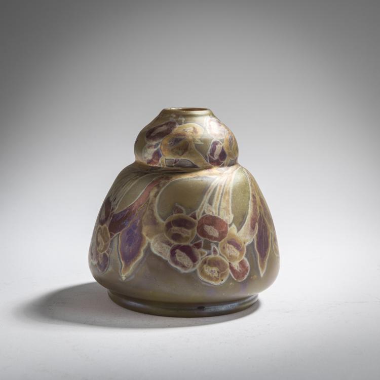Hauptbild zu Objekt, Vase 'Sorbier', c. 1900, Am&eacute;d&eacute;e de Caranza, Caranza, Am&eacute;dee de, Paris, 168A 19