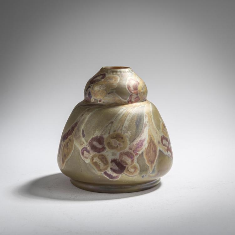 Bild 1 zu Objekt, Vase 'Sorbier', c. 1900, Am&eacute;d&eacute;e de Caranza, Caranza, Am&eacute;dee de, Paris, 168A 19