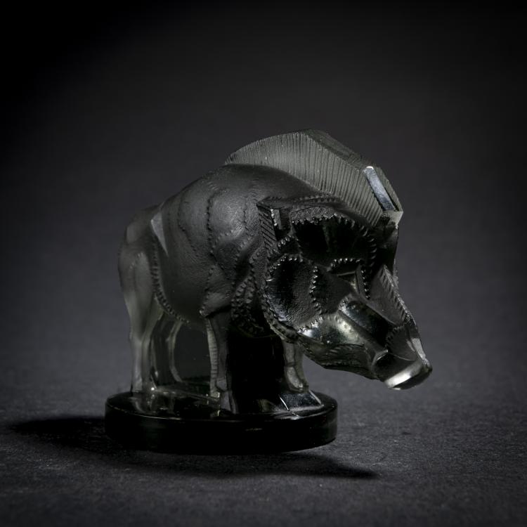 Hauptbild zu Objekt, 'Sanglier' paperweight, 1929, Ren&eacute; Lalique, Lalique, Ren&eacute;, Wingen-sur-Moder, 168A 186