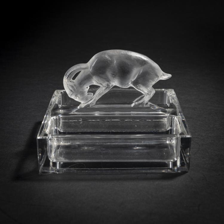 Bild 2 zu Objekt, Ashtray 'Ch&egrave;vre', 1936, Ren&eacute; Lalique, Lalique, Ren&eacute;, Wingen-sur-Moder, 168A 198