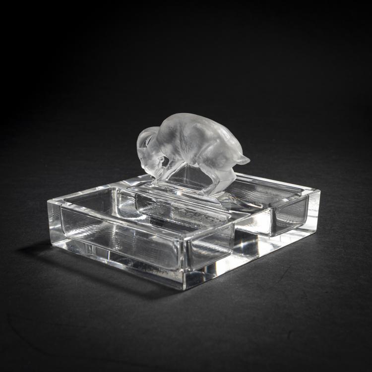 Bild 4 zu Objekt, Ashtray 'Ch&egrave;vre', 1936, Ren&eacute; Lalique, Lalique, Ren&eacute;, Wingen-sur-Moder, 168A 198