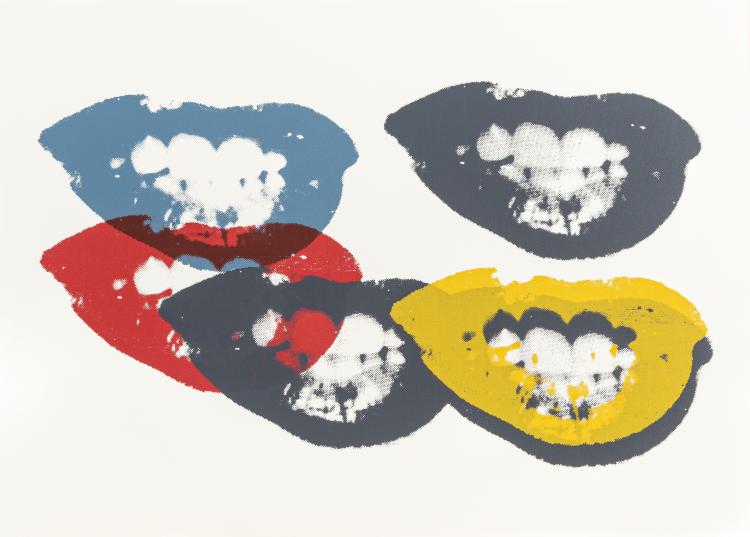 Hauptbild zu Objekt, 'I Love Your Kiss Forever Forever', 1964 (Druck sp&auml;ter), Andy Warhol (nach), Sunday B. Morning, 169E 1034