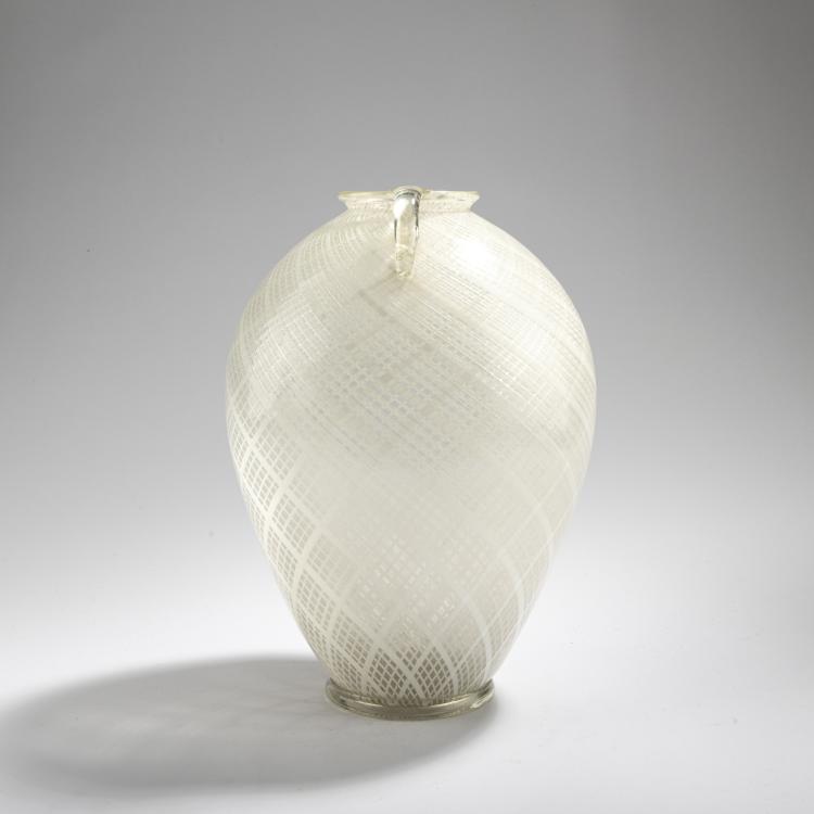 Bild 1 zu Objekt, Vase 'Filigrana doppia', um 1940, Dino Martens, Toso, Aureliano, Murano, 173C 719