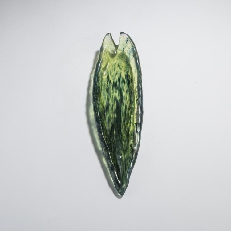 Bild 1 zu Objekt, Quill bowl 'Feuille', c. 1889, Emile Gall&eacute;, Gall&eacute;, Nancy, 168A 108