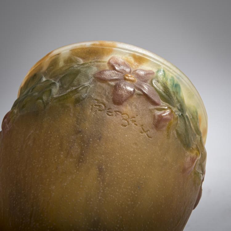 Bild 3 zu Objekt, 'Couronne de Fleurs' Vase, 1921, Henri Berg&eacute;, Walter, Amalric, Nancy, 168A 250