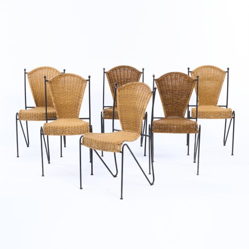 Six chairs, 1960s