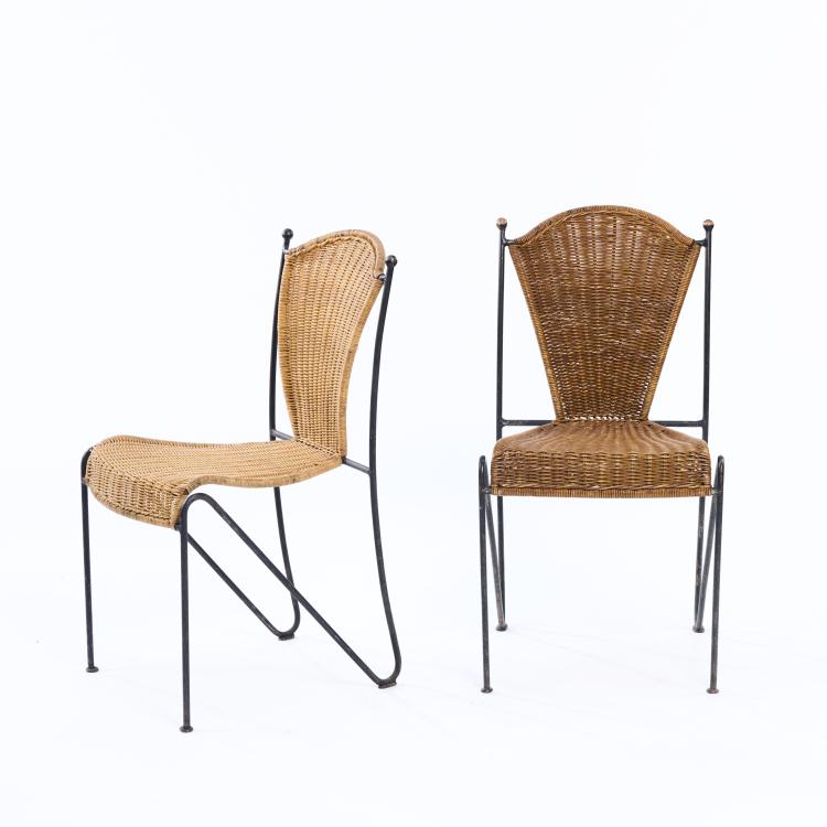 Bild 2 zu Objekt, Six chairs, 1960s, Frederick Weinberg, USA, 169C 666