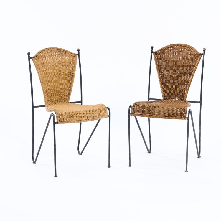 Bild 6 zu Objekt, Six chairs, 1960s, Frederick Weinberg, USA, 169C 666