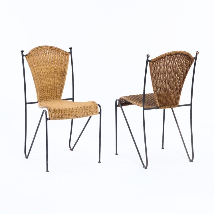Bild 7 zu Objekt, Six chairs, 1960s, Frederick Weinberg, USA, 169C 666