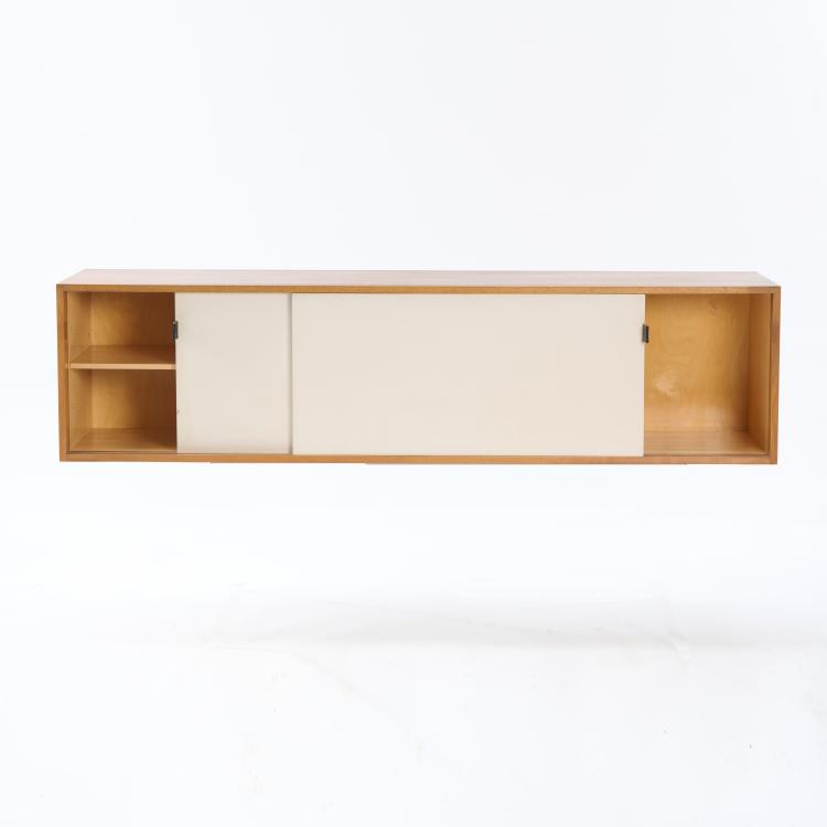 Bild 1 zu Objekt, Sideboard for wall mounting '123', c. 1947, Florence Marguerite Knoll Basset, Knoll International, New York, 169C 478