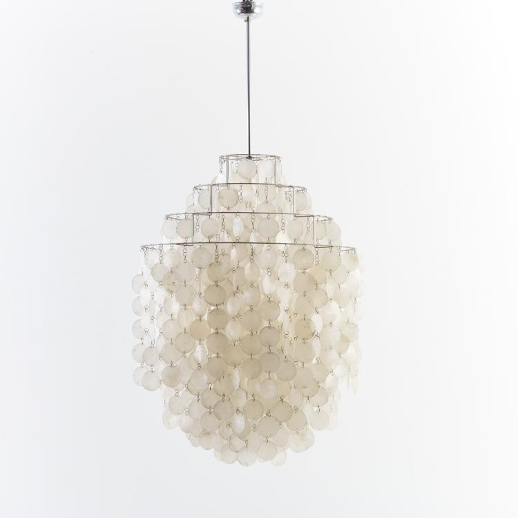 Hauptbild zu Objekt, Deckenleuchte 'Fun 0 DM', 1964, Verner Panton, L&uuml;ber AG, Basel, 169C 668