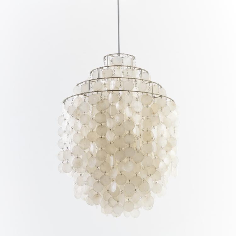 Bild 1 zu Objekt, Deckenleuchte 'Fun 0 DM', 1964, Verner Panton, L&uuml;ber AG, Basel, 169C 668