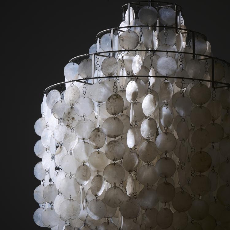 Bild 6 zu Objekt, Deckenleuchte 'Fun 0 DM', 1964, Verner Panton, L&uuml;ber AG, Basel, 169C 668