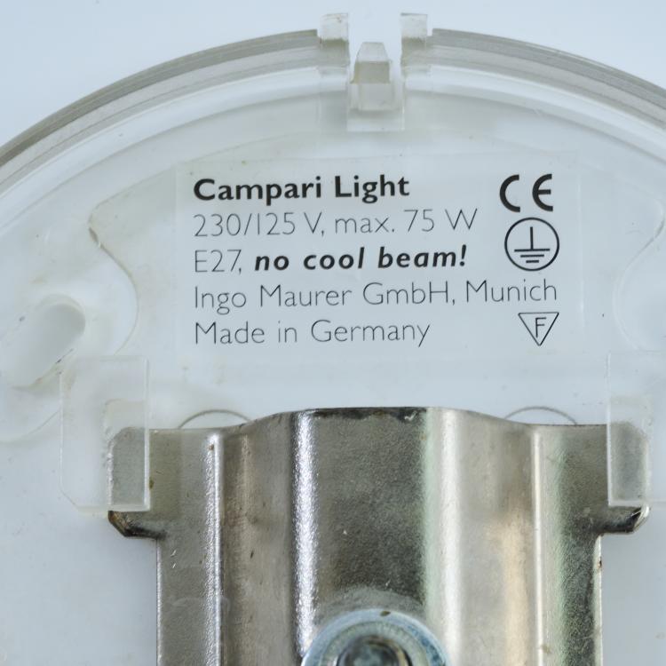 Bild 1 zu Objekt, Deckenleuchte 'Campari Light', 2002, Design M, Maurer, Ingo, M&uuml;nchen, 169A 33