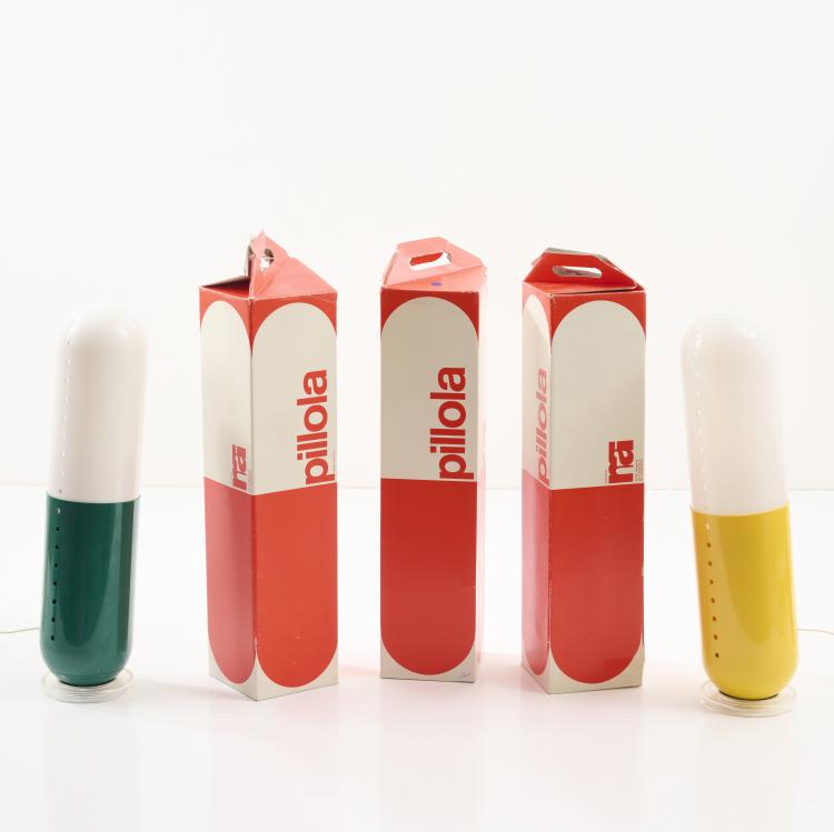 Bild 13 zu Objekt, Five 'Pillola' floor lamps, 1968, Cesare Casati,Carlo Emanuele Ponzio, Nai Ponteur, Bergamo, 169B 261