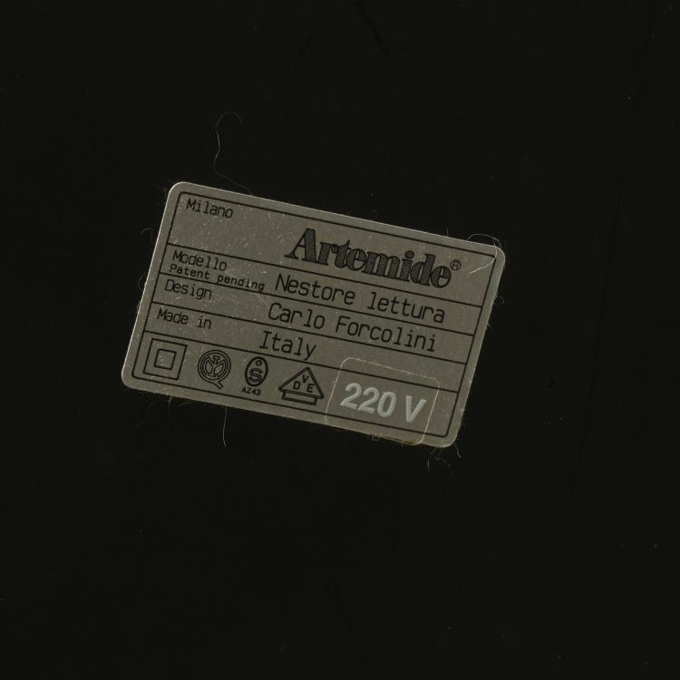 Bild 7 zu Objekt, 'Nestore Lettura' floor light, 1988, Carlo Forcolini, Artemide, Mailand, 169B 383