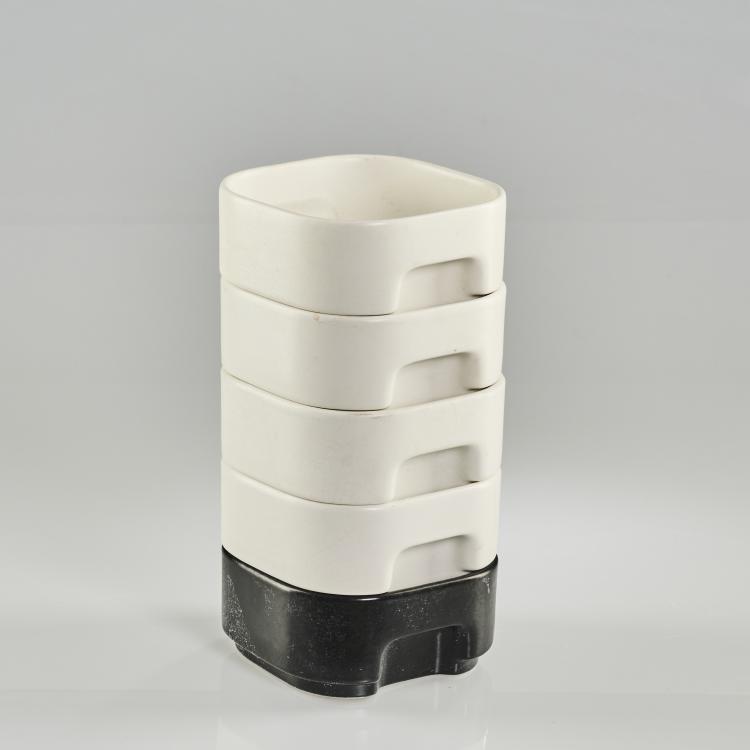 Bild 8 zu Objekt, 49-piece Dining set, c. 1975, Makio Hasuike, Ravelli, Laveno; Arnolfo di Cambio, Colle di Val d'Elsa (Vertrieb), 169B 337