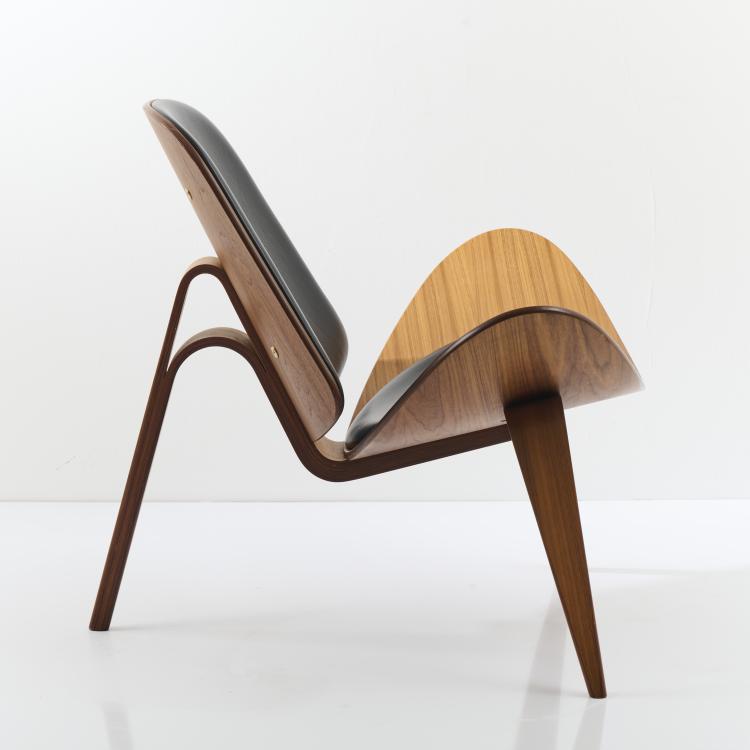 Bild 5 zu Objekt, Sessel 'Shell chair', 1963, Hans J. Wegner, Hansen & S&ouml;n., Carl, Kopenhagen, 169A 163
