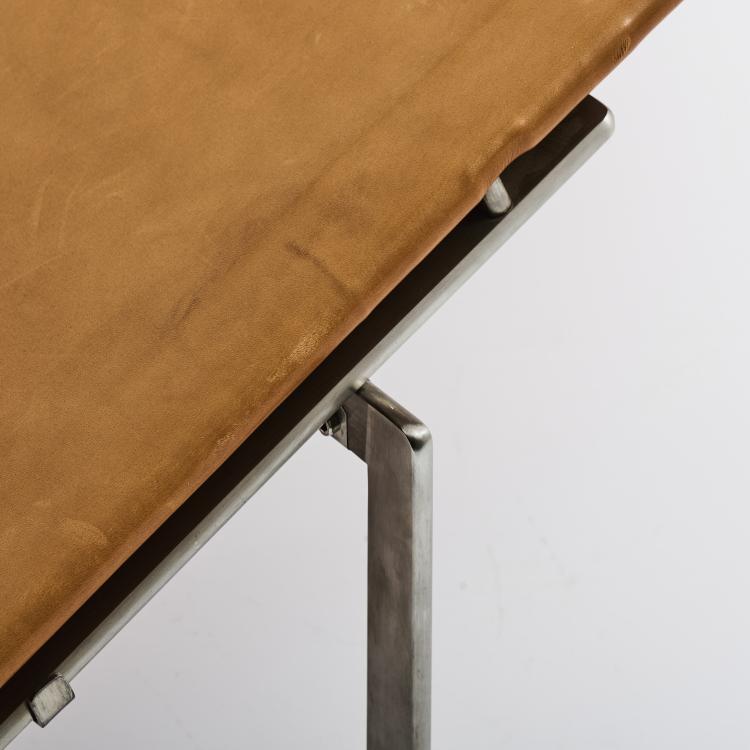 Bild 1 zu Objekt, 'PK 24' chaise longue, 1965, Poul Kjaerholm, Hansen Fritz, Kopenhagen, 169A 165