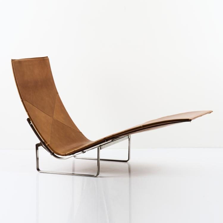 Bild 4 zu Objekt, 'PK 24' chaise longue, 1965, Poul Kjaerholm, Hansen Fritz, Kopenhagen, 169A 165