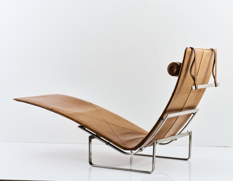 Bild 8 zu Objekt, 'PK 24' chaise longue, 1965, Poul Kjaerholm, Hansen Fritz, Kopenhagen, 169A 165