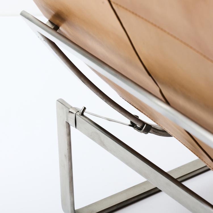 Bild 13 zu Objekt, 'PK 24' chaise longue, 1965, Poul Kjaerholm, Hansen Fritz, Kopenhagen, 169A 165