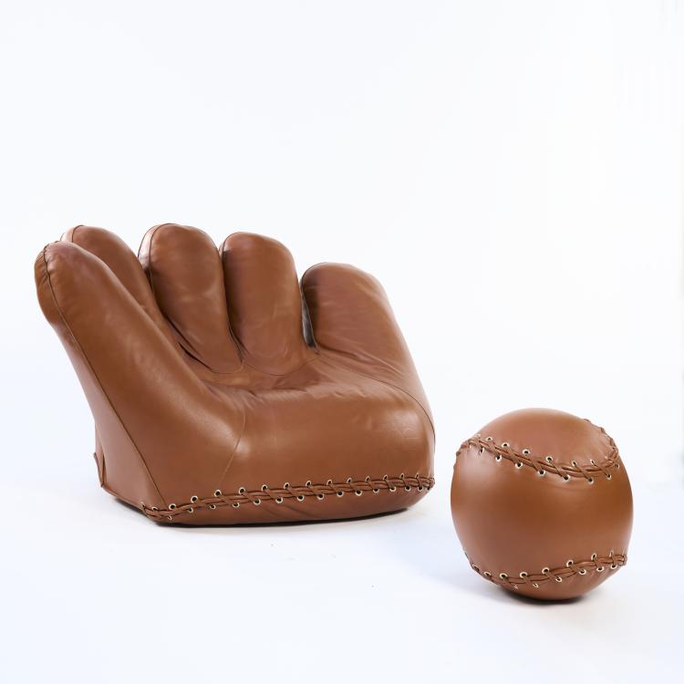 Bild 9 zu Objekt, Sessel 'Joe' mit Ottoman, 1971 / 2020, Jonathan De Pas,Donato D'Urbino,Paolo Lomazzi, Poltronova, Pistoia, 169A 89