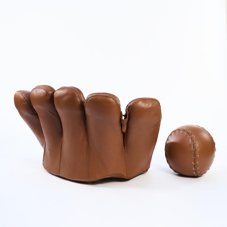 Bild 14 zu Objekt, Sessel 'Joe' mit Ottoman, 1971 / 2020, Jonathan De Pas,Donato D'Urbino,Paolo Lomazzi, Poltronova, Pistoia, 169A 89