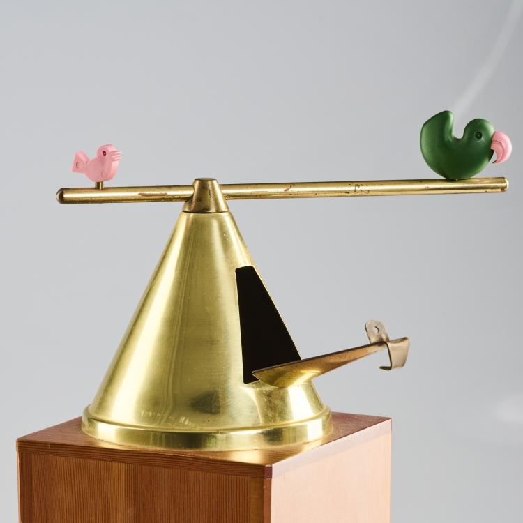 Bild 2 zu Objekt, Kaffeem&uuml;hle 'MC1101', 1990, Riccardo Dalisi, Alessi Twergi, Crusinallo, 169B 392