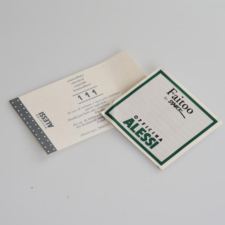 Bild 4 zu Objekt, Kaffeem&uuml;hle 'MC1101', 1990, Riccardo Dalisi, Alessi Twergi, Crusinallo, 169B 392