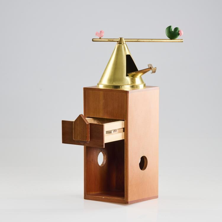 Bild 5 zu Objekt, Kaffeem&uuml;hle 'MC1101', 1990, Riccardo Dalisi, Alessi Twergi, Crusinallo, 169B 392