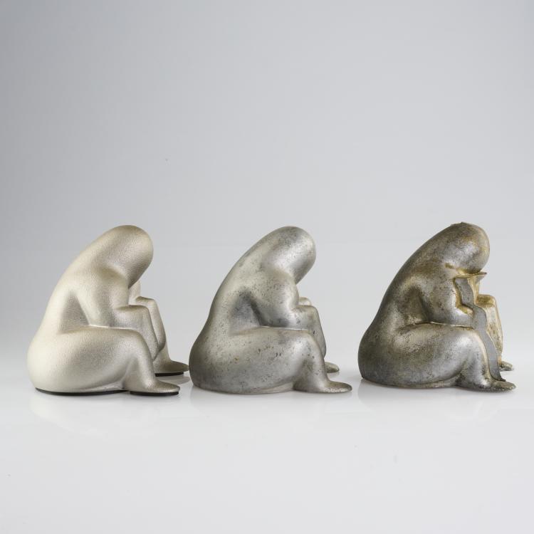 Bild 1 zu Objekt, Three 'Ded&eacute;' door stopper, 1994, Philippe Starck, Alessi, Crusinallo, 169B 398