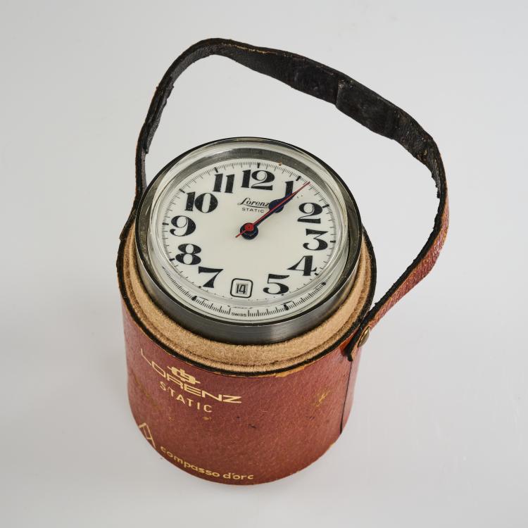 Bild 3 zu Objekt, Zwei Tischuhren 'Static', 1959, Richard Sapper, Lorenz, Mailand, 169B 219