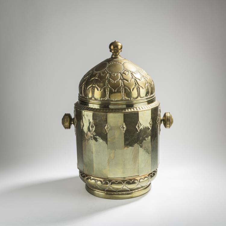 Hauptbild zu Objekt, Punch bowl, 1913, Karl Bayer, Neue M&uuml;nchner Kunstwerkst&auml;tten, M&uuml;nchen, 168B 392