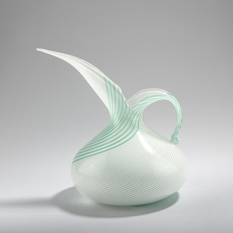 Bild 1 zu Objekt, 'Filigrana semplice' jug, 1954, Dino Martens, Toso, Aureliano, Murano, 170C 663