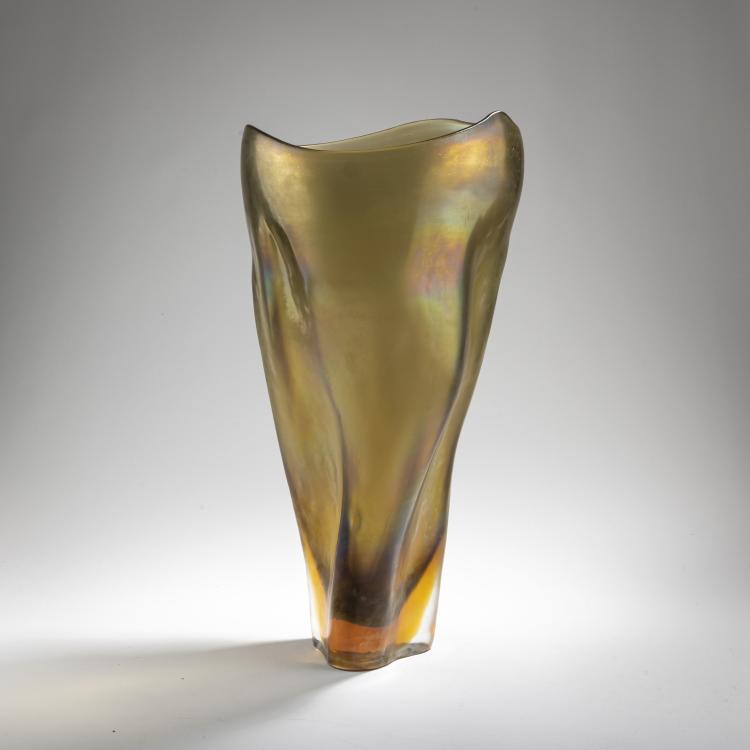 Hauptbild zu Objekt, Tall vase, 2011, Massimo Micheluzzi, Micheluzzi, Massimo, Murano, 170C 721