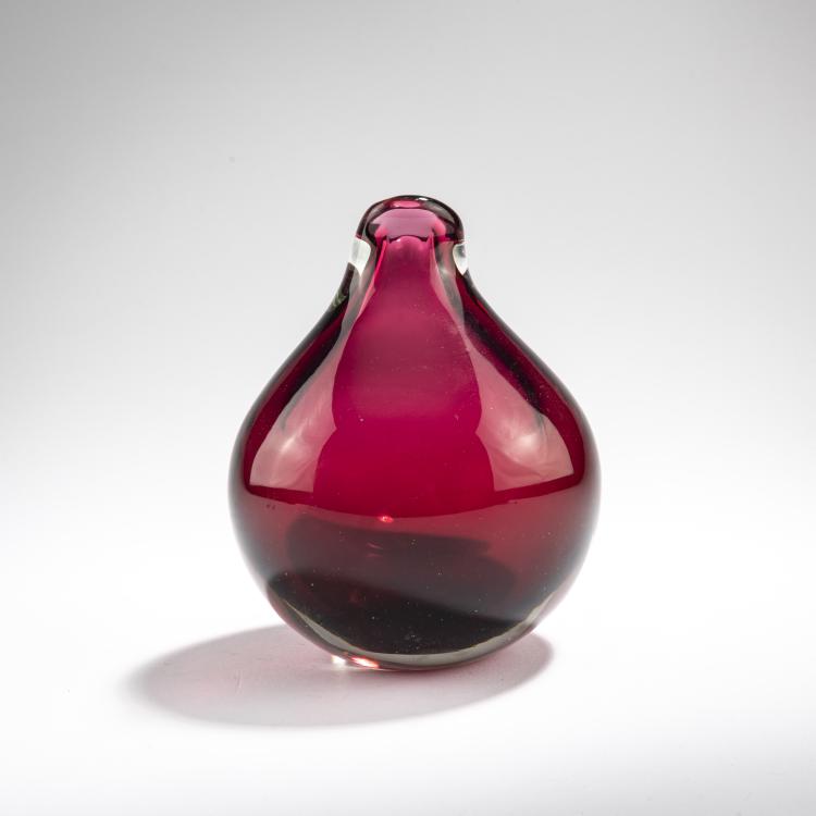 Bild 1 zu Objekt, 'Sommerso' vase, 1953, Flavio Poli, Seguso Vetri d'arte, Murano, 170C 646