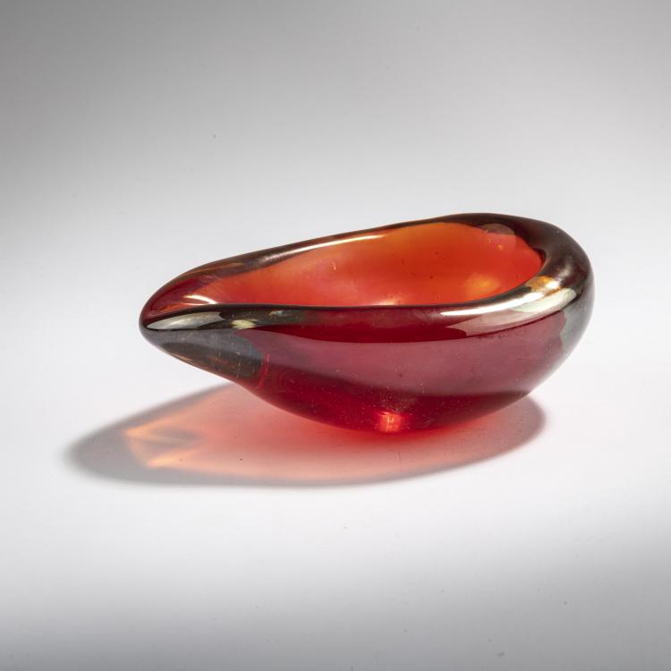 Hauptbild zu Objekt, Schale 'Iridato', um 1940, Carlo Scarpa, Venini & C., Murano, 170C 535
