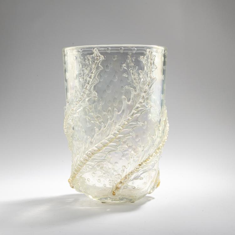 Hauptbild zu Objekt, Vase 'Piumato', 1942, Ercole Barovier, Barovier & Toso, Murano, 170C 609