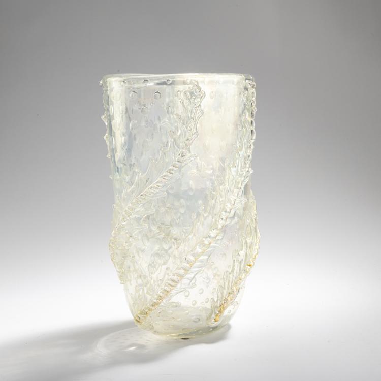 Bild 1 zu Objekt, Vase 'Piumato', 1942, Ercole Barovier, Barovier & Toso, Murano, 170C 609