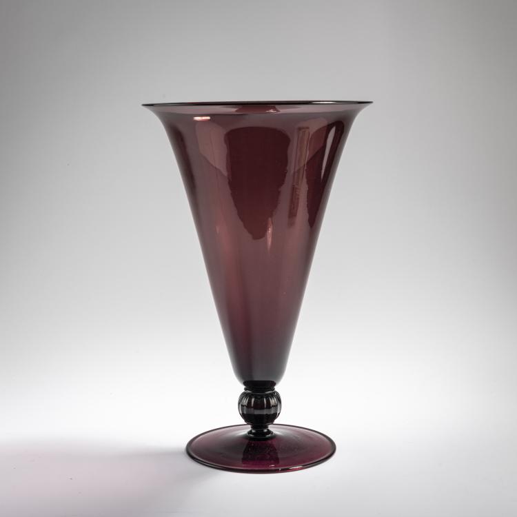 Hauptbild zu Objekt, Vase, c. 1935, Pauly & C., Murano, 170C 516