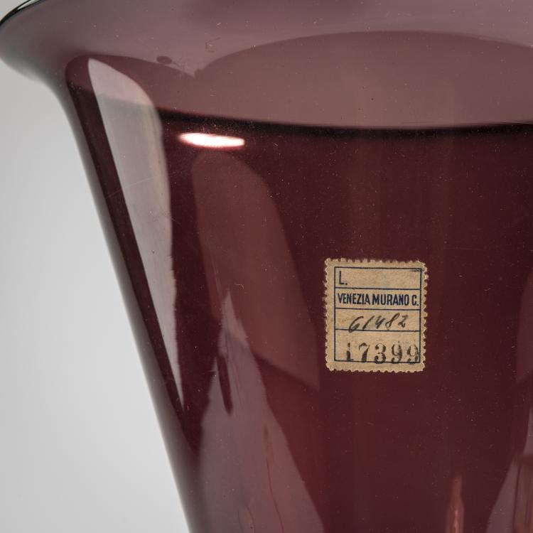 Bild 2 zu Objekt, Vase, c. 1935, Pauly & C., Murano, 170C 516